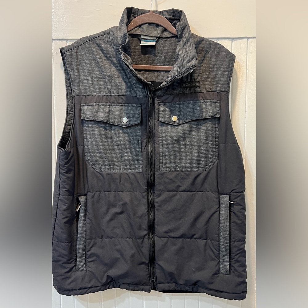 Men’s Columbia Gray Vest L - Picture 1 of 7